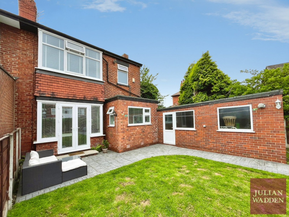 Our friends and sponsors at Julian Wadden present their property of the week - this beautiful three-bedroom semi-detached in Offerton (Image - Julian Wadden)