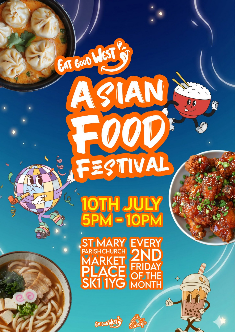 Asian Food Night Market - EatGoodWest
