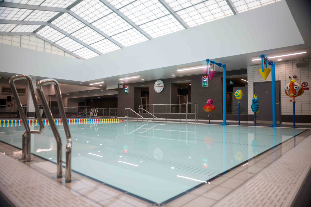 Abbey Fields Swimming Pool opens in July (image supplied)