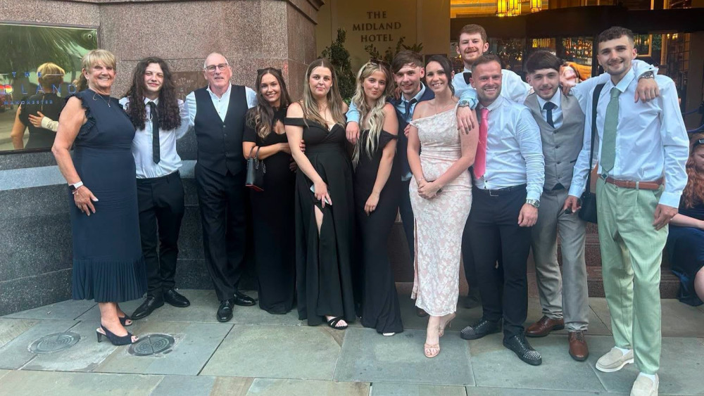 The Taylors team at the awards ceremony, which took place at The Midland Hotel in Manchester (Image - Taylors)