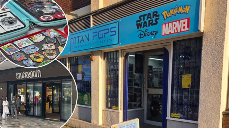 Titan Pops is hosting a range of Disney pin badge events, both at their premises at Graylaw House and at Stockroom (Images - main / inset top left: Titan Pops / inset bottom left - Nub News)