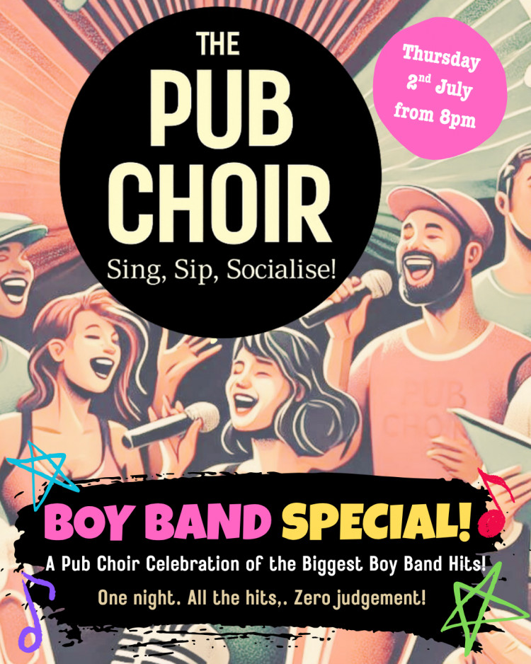 Boy Band Pub Choir @ The Turk’s Head, Twickenham 