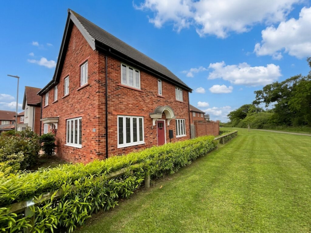 The three-bedroom family home on Higher Croft Drive, Crewe (Photo: James Du Pavey).