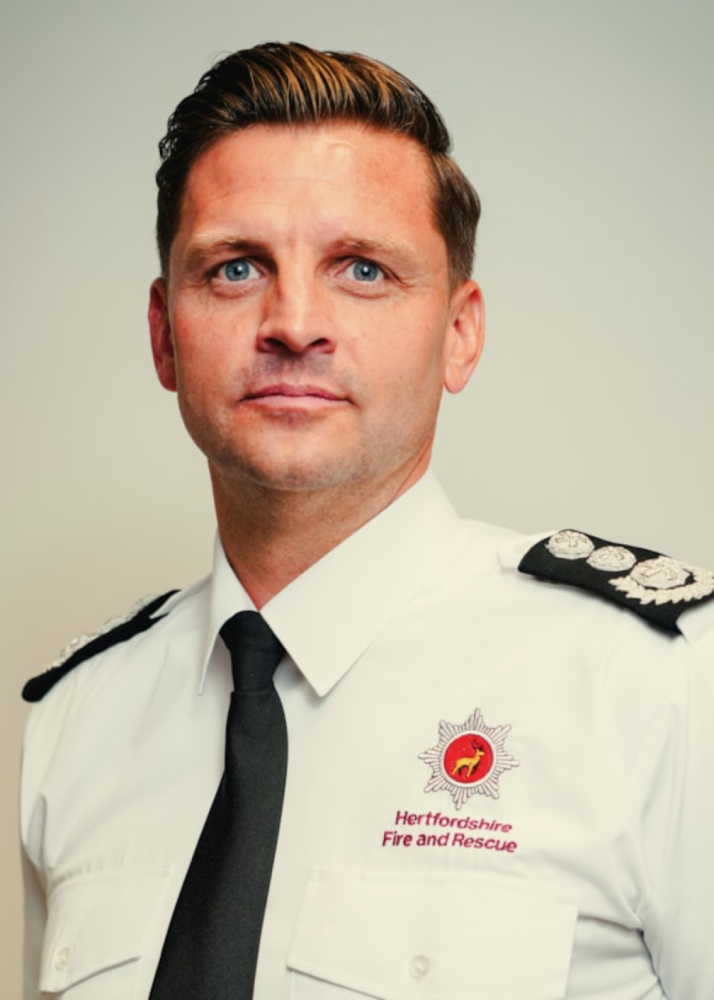 Chief Fire Officer Alex Woodman 