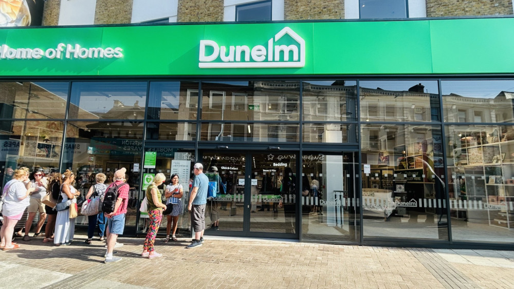 Dunelm's new Kingston store is located in 69 - 75 Clarence Street (Credit: Tilly O'Brien)