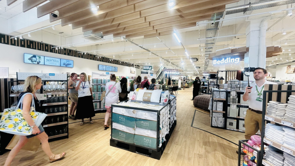Dunelm opened a new store in kingston today (Credit: Tilly O’Brien) 