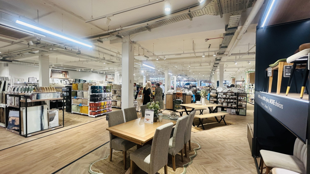 Dunelm opened a new store in kingston today (Credit: Tilly O’Brien) 
