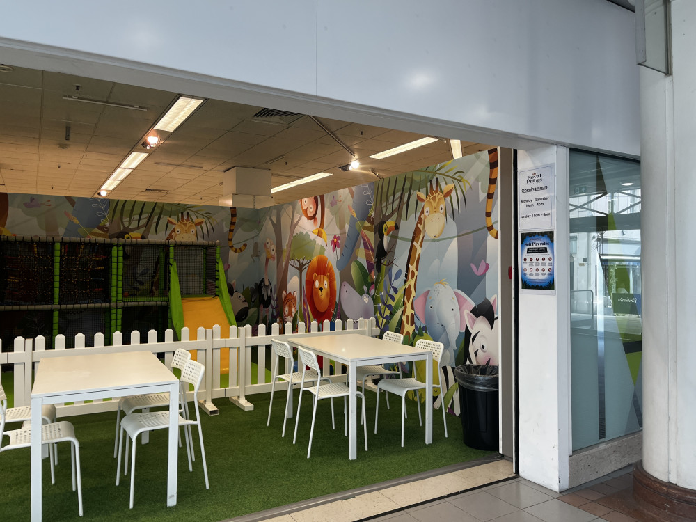 The soft play area at Leamington's Royal Priors has now closed (image via Nub News) 