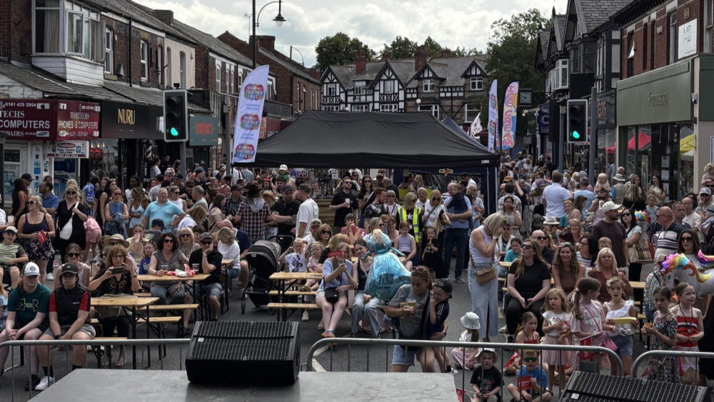 Bramhall Village welcomed thousands of visitors and generated an 'incredible atmosphere' at this year's summer festival (Image - Bramhall Together Trust)