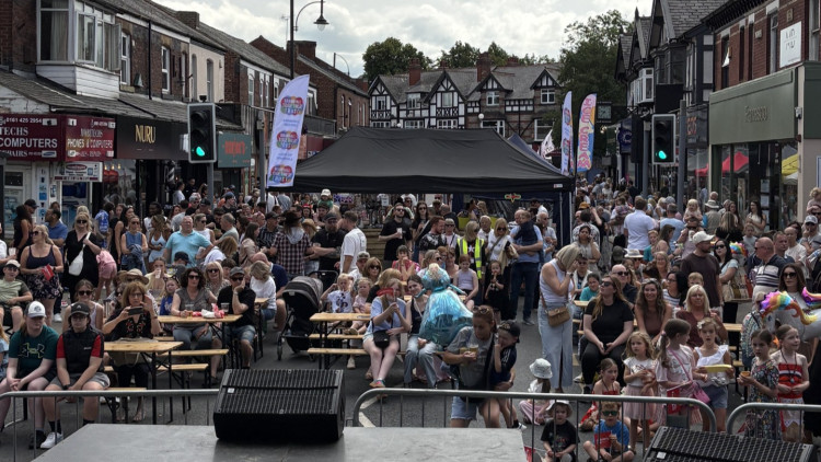 Bramhall Village welcomed thousands of visitors and generated an 'incredible atmosphere' at this year's summer festival (Image - Bramhall Together Trust)