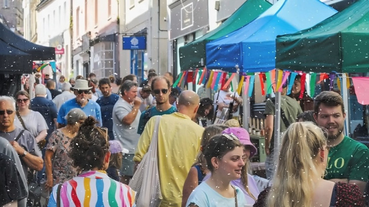 Shepton Sunday Market will bring music, graffiti art, traders and tower tours to town this weekend. (File photo) 