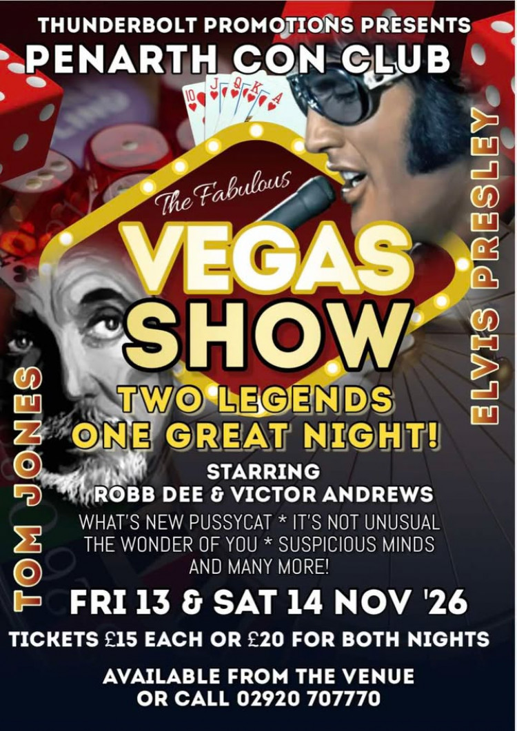 Las Vegas with Tom Jones & Elvis 