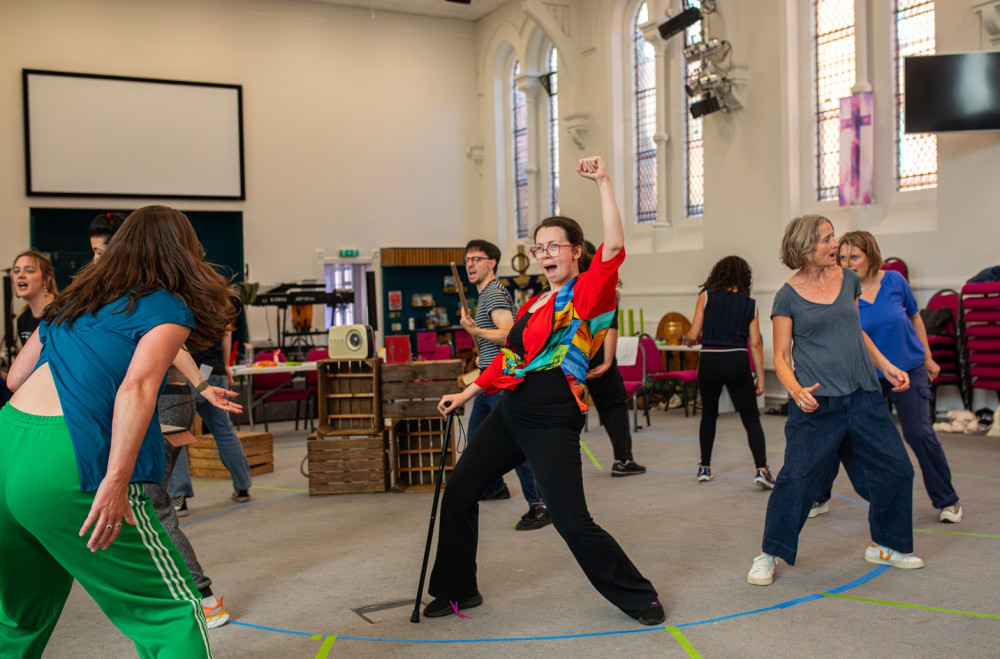 Exclusive photographs from the rehearsal room (Image supplied)