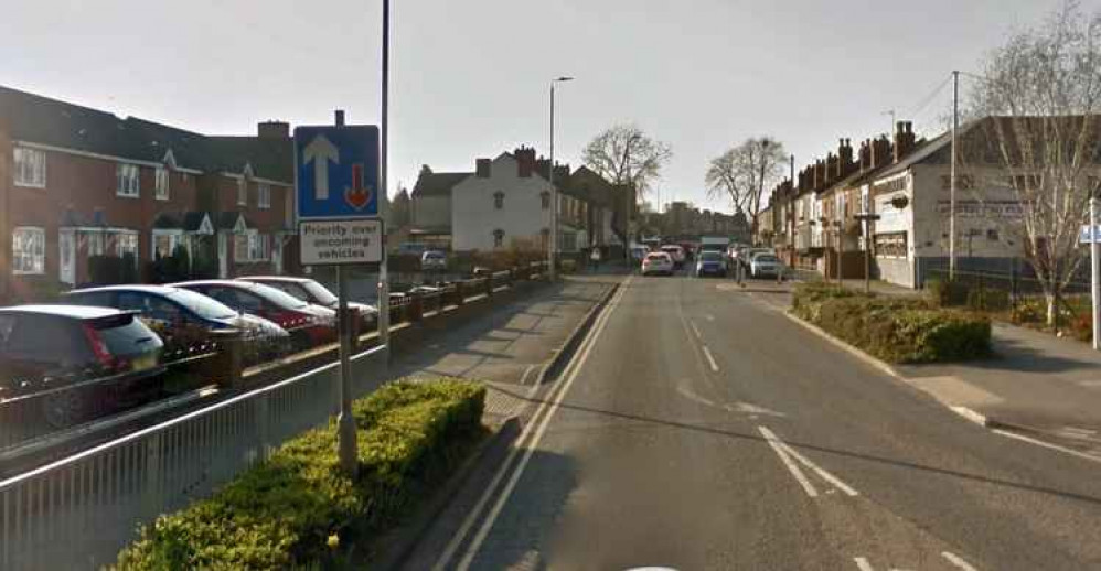 Chicanes and priority traffic system has been removed from Ashby Road in Coalville. Photo: Instantstreetview.com