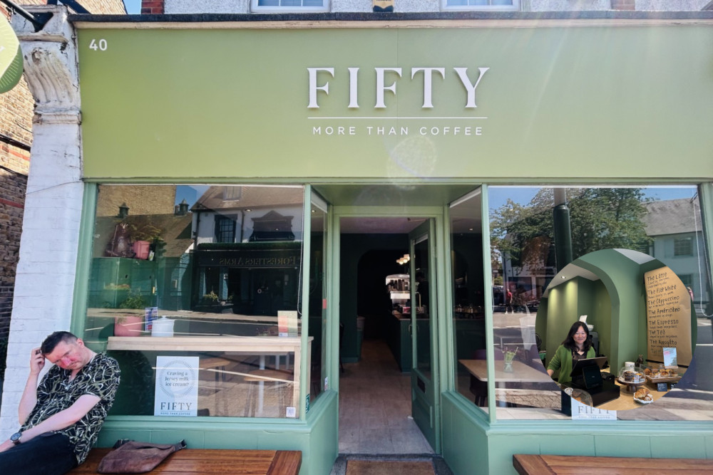 Fifty - More Than Just Coffee is located in 40 High Street, Hampton Wick (Credit: Tilly O'Brien)