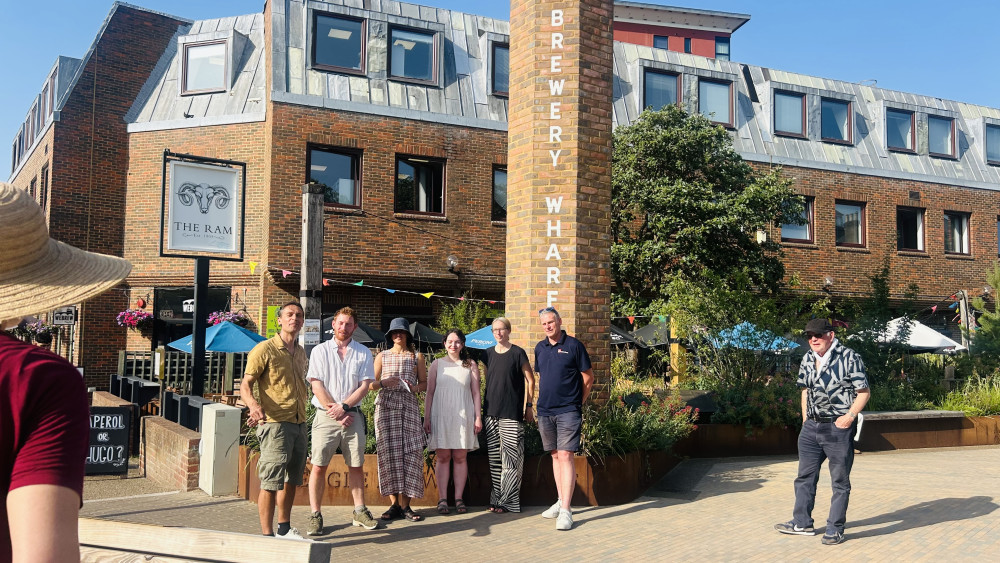 Kingston Coubcil hosted a summer event to celebrate the recent transformation of Eagle Brewery Wharf (Credit: Tilly O’Brien) 