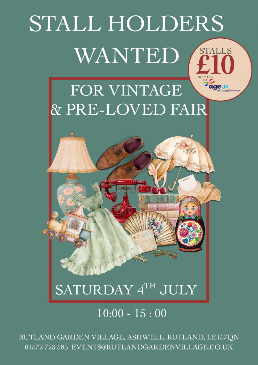 vintage fair and flea market