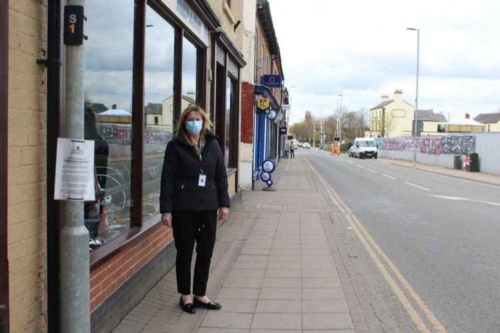 Jane is the new Coalville Covid compliance officer. Photo: North West Leicestershire District Council Jane is the new Coalville Covid compliance officer. Photo: North West Leicestershire District Council