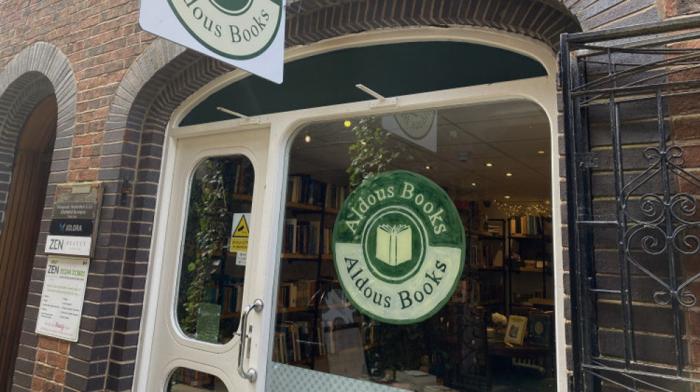 Independent bookshop Aldous Books has announced it will permanently close its Godstall Lane store (Image: Nub News)