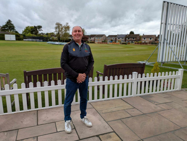 Alsager Cricket Club chairman, Alan Stancliffe and his team are gearing up for a busy weekend with Alsager Charity Beer & Gin Festival. (Photo: Nub News)