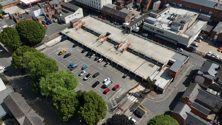 Leamington's Covent Garden Multi-Storey car park partially reopens on 1 July (image via WDC)