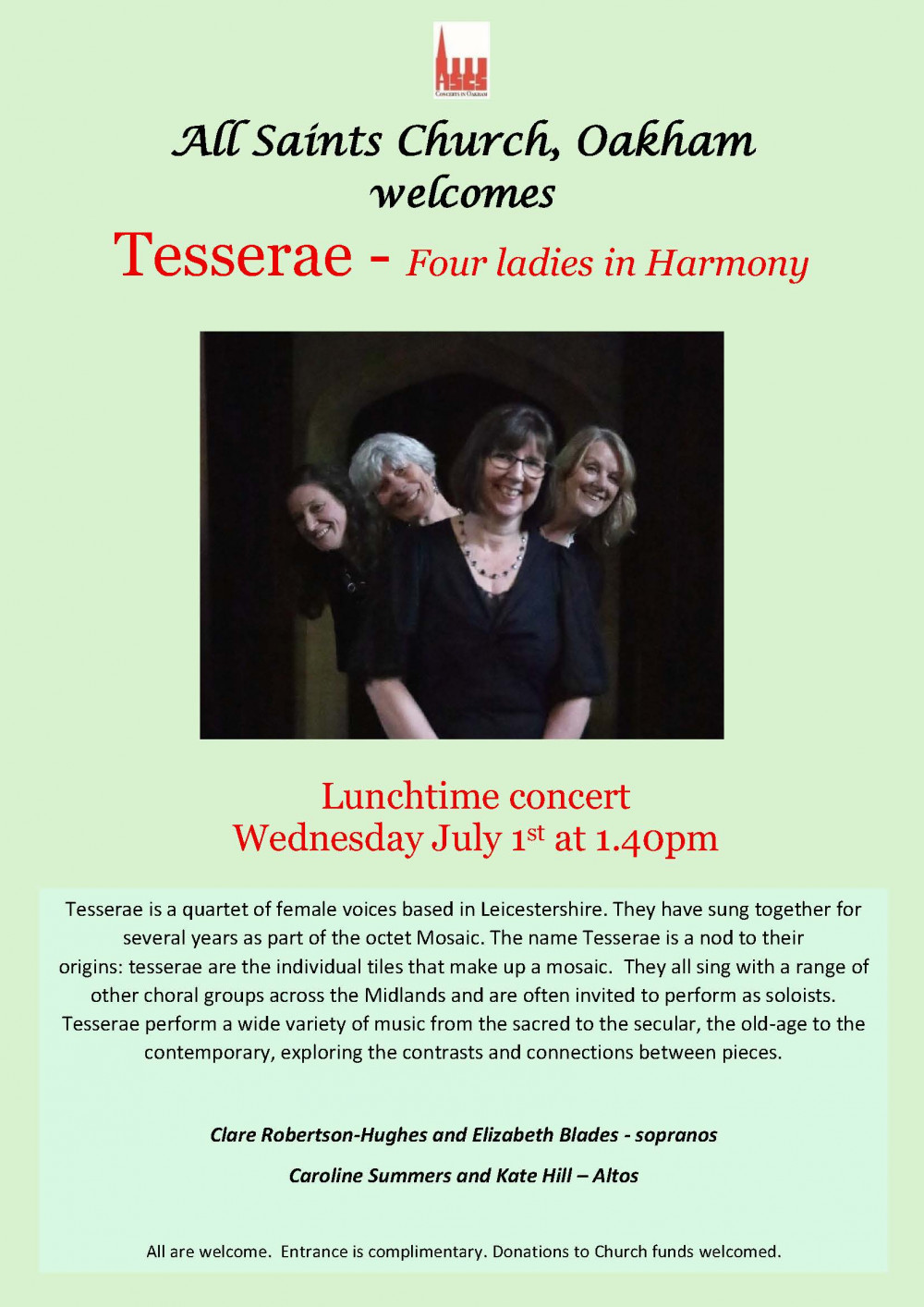 Four Ladies in Harmony