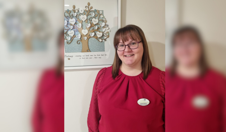 Jemma Sharratt, village nurse manager at Belong Chester, has been shortlisted for the prestigious Social Care Nurse Award (Image supplied)