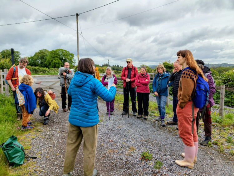 Deep Time and Foraging walk
