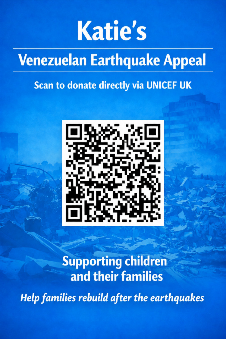 Scan to support UNICEF’s emergency work in Venezuela”.