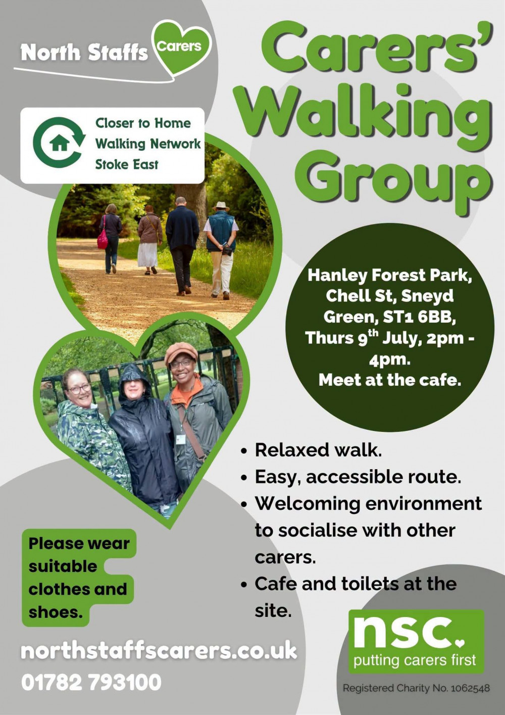 Free Carer's Walk - Central Forest Park 