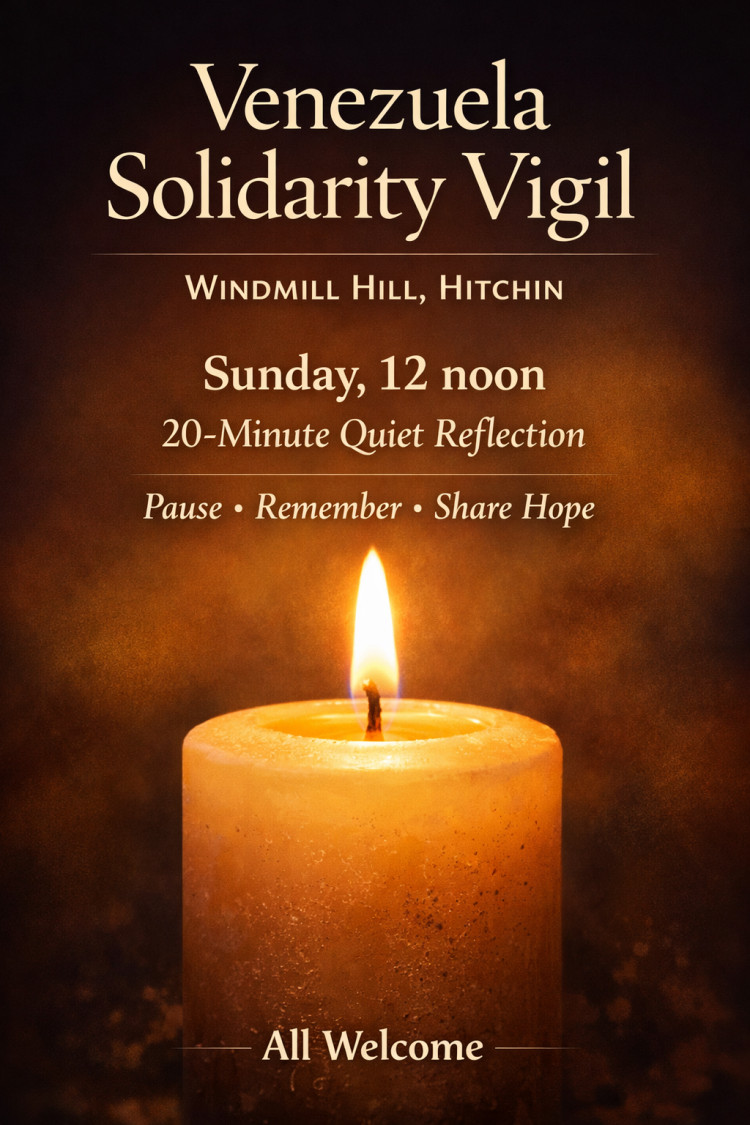 Venezuela Solidarity Vigil – Windmill Hill, Hitchin