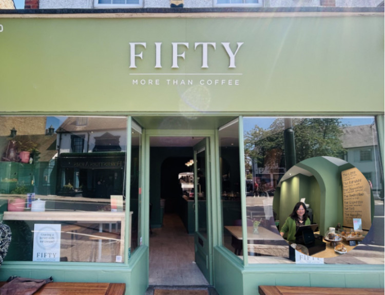 Fifty - More Than Just Coffee is located in 40 High Street, Hampton Wick (Credit: Tilly O'Brien)