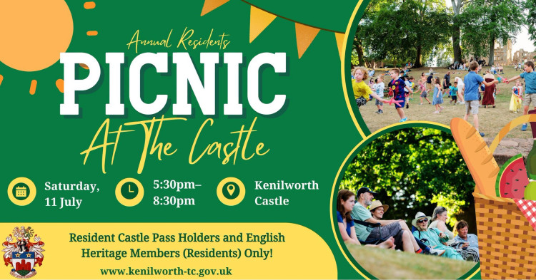 Kenilworth Residents Picnic returns on July 11 (image via KTC)