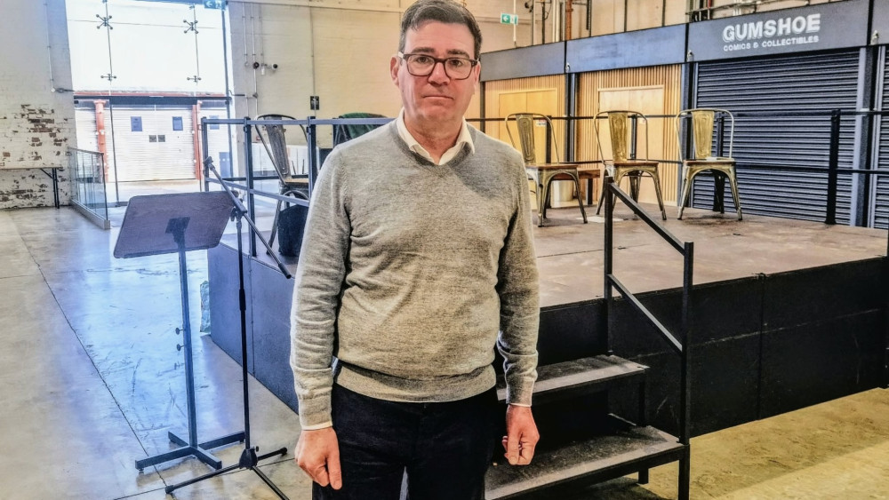 Prime Minister in waiting, Andy Burnham, has pledged to revive the cancelled northern leg of HS2 (via Crewe) (Photo: Ryan Parker).