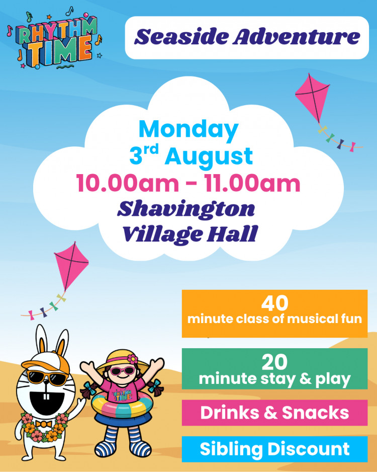 Seaside Adventure - Summer Holiday class (0-5 years)