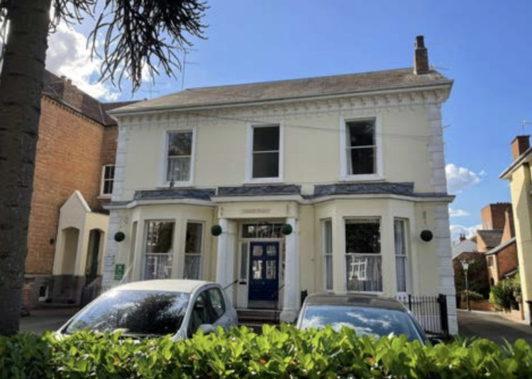 Leamington's Adelaide House, a former care home has been given the green light to become self-contained flats (image via planning application)