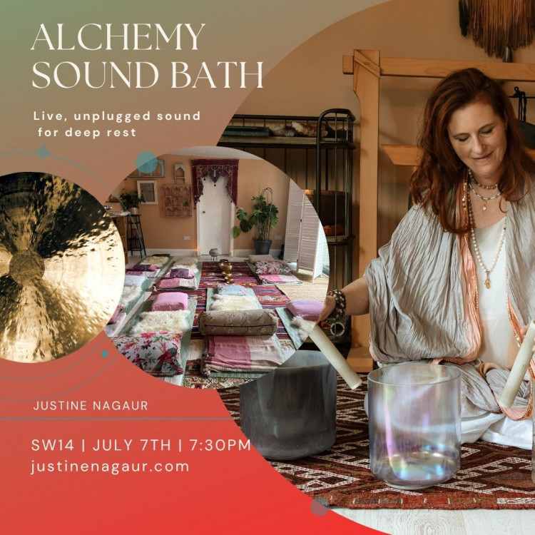 Tue 7 July | Live Unplugged Alchemy Sound Bath | SW14
