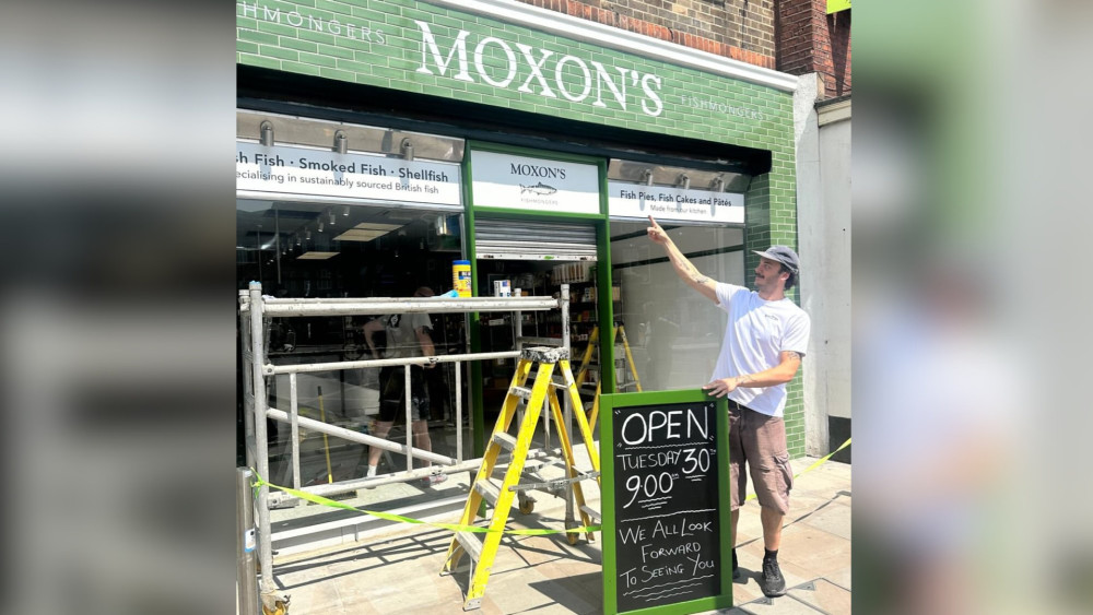Moxon's Fishmongers is set to begin trading in Twickenham this week (credit: Moxon's Fishmongers).