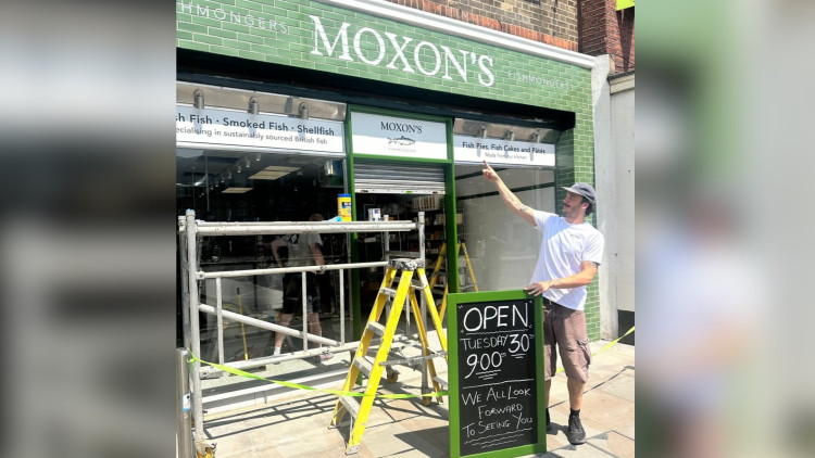 Moxon's Fishmongers is set to begin trading in Twickenham this week (credit: Moxon's Fishmongers).