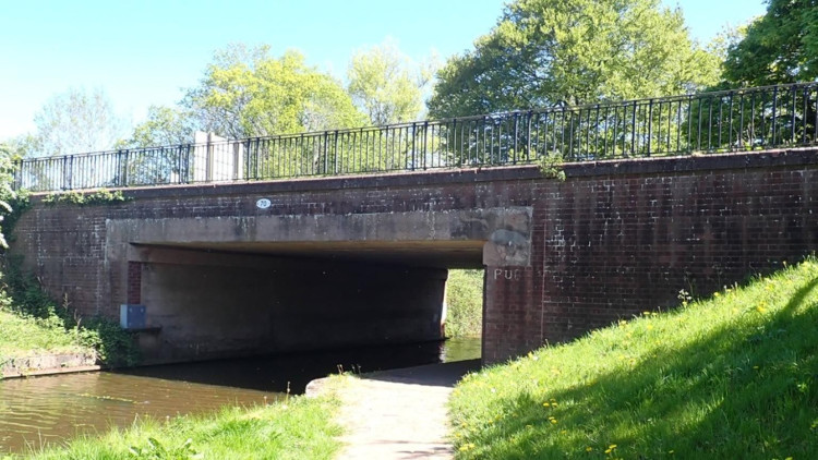 The bridge was built over 70 years ago (image via Staffordshire County Council)
