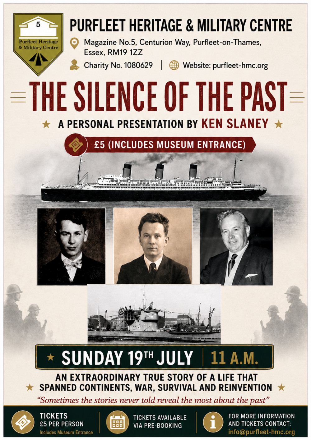 The Silence of the Past, a talk by Ken Slaney