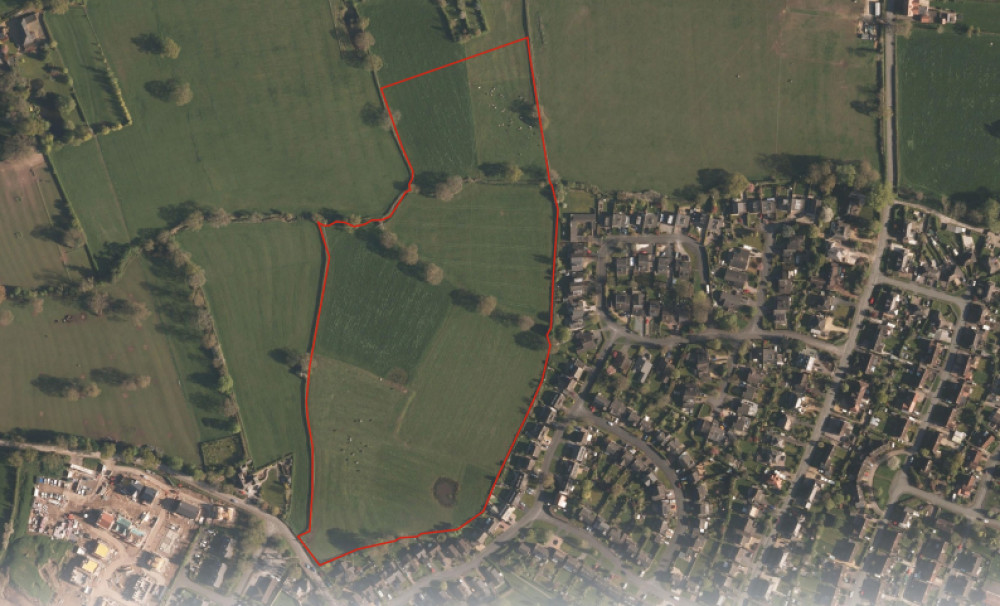 Outline of where the new estate will be built (Image via: Google Images)