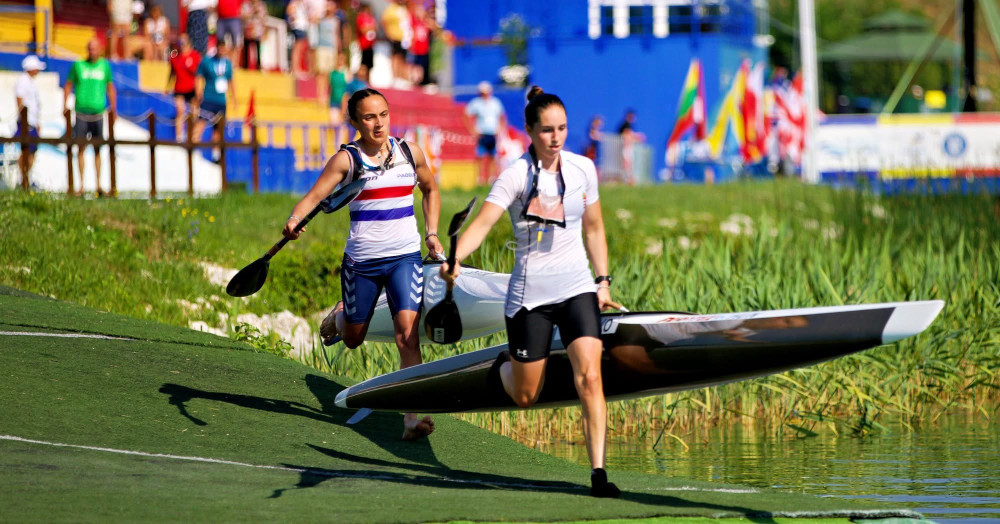 Dianora De Bilio is a Royal Canoe Club paddler from Teddington (Credit: Paddle UK)