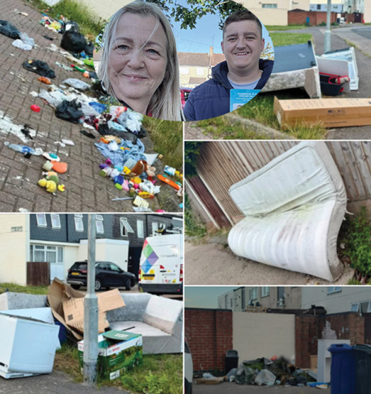 Cllrs Shirley Bartlett and Bailey Scott have delivered a hard-hitting message to fly-tippers and litter louts. 