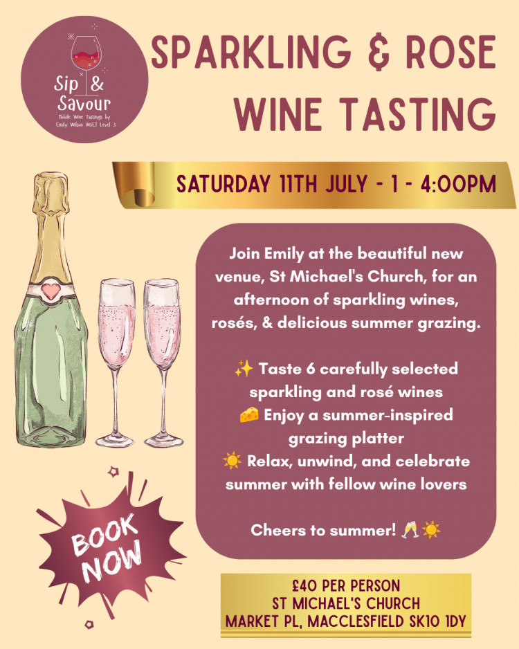 Sparkling and Rose Tasting