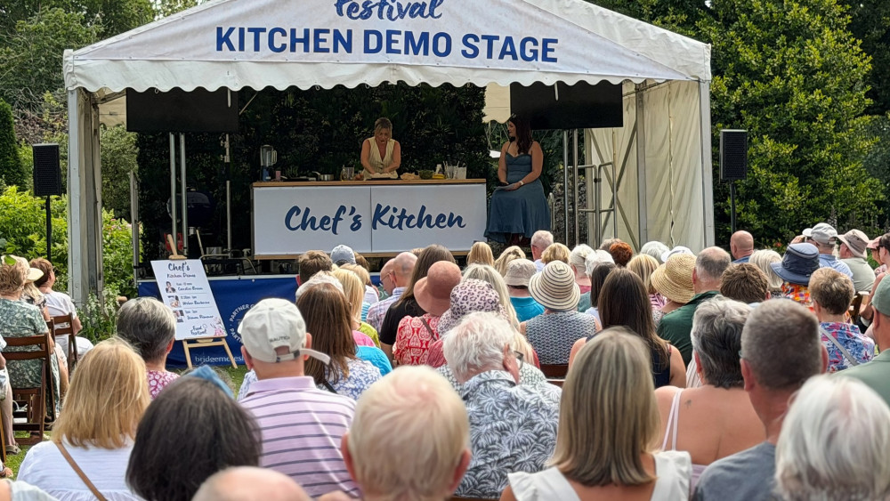 Bridgemere Show Gardens attracted more over 1,200 visitors to its first food and drink festival (Photo: Supplied).