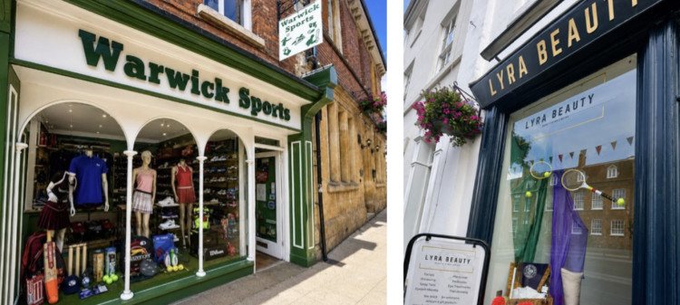 Warwick businesses celebrate Wimbledon 2026 (images supplied)