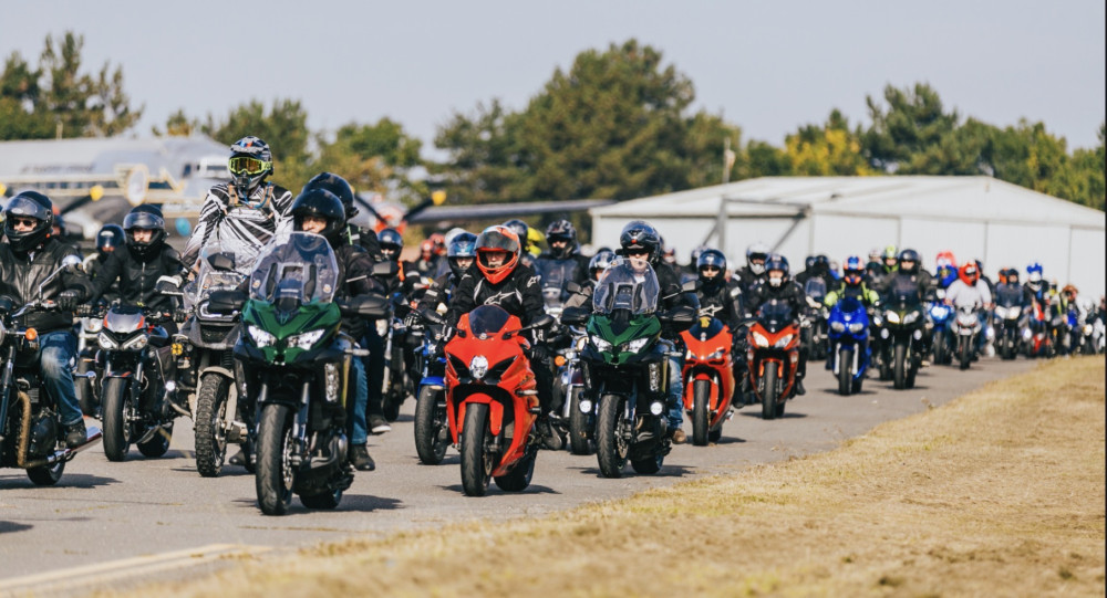 Open to solo riders, pillion passengers, groups and motorcycle clubs
