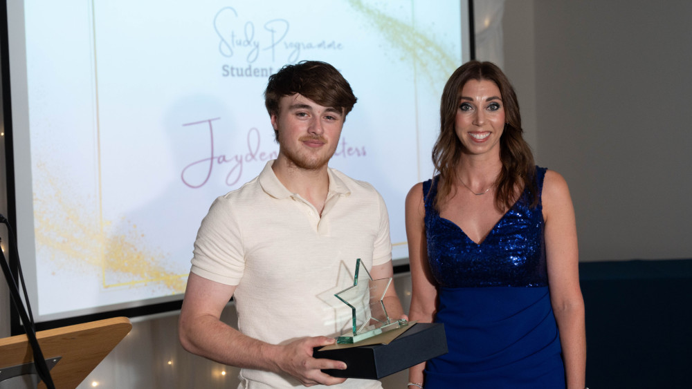 Overall Student of the Year, Jayden Winters (Credit: Frank Henshall)