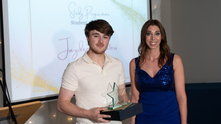 Overall Student of the Year, Jayden Winters (Credit: Frank Henshall)